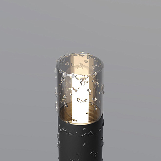 Грунтовый светильник 4*37 см, 1*G9, 20W, Maytoni Glide O437FL-01GF серый