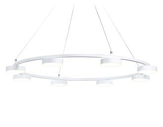 Светильник подвесной 100*8*100 см, LED 67W, 3000К, белый Ambrella Comfort LineTech FL51761