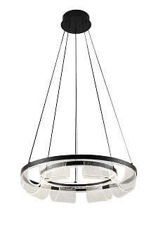 3330/600 BLACK / Черный Люстра RL 85W 3000-6500K*LED, Ø600 x H1200, NewRgy BLACK (Черный)