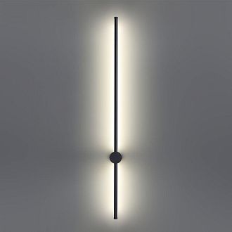 Настенный светильник 100 см, 18W, 3000-4000K, Odeon Light 4335/18WLP, черный
