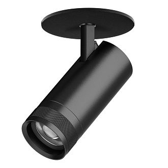 Светильник встраиваемый *7,2*17 см, *20W, 2700-4200-6000K, Lightstar Canno Pro C4207RS, Черный