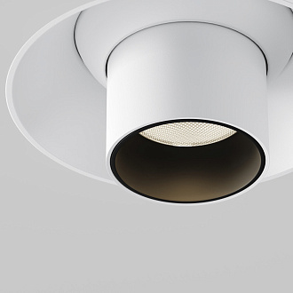 Встраиваемый светильник 3*3*21,6 см, LED, 7W, 3000К, Maytoni Technical Focus T C140TRS-L200-7W3K-W белый, вр 8 см