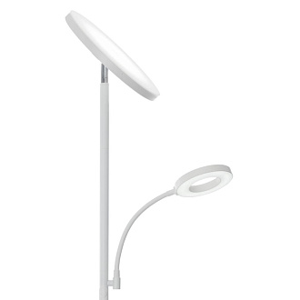 Торшер 181 см, 42W, 2700-6500K, Citilux Click CL810010, белый