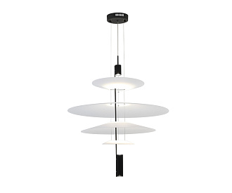 Светильник 68 см, 9W, 4000K, Kink Light 08403-36+50+68+21,19(01), черный