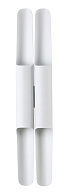 Бра настенный Crystal Lux CLT 332W4-V2 WH-WH, белый
