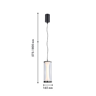 Подвесной светильник 16,5*180 см, 12W, Favourite Bones 4245-1P