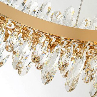 Люстра *77*20-160 см, *LED*88W, 3000-6000K, MODELUX  ML.9888.800 GD, Золото