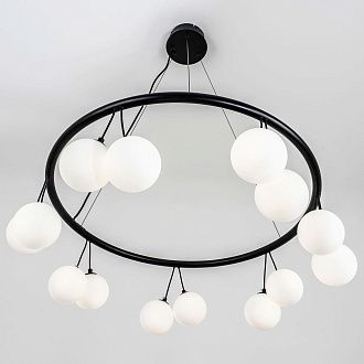 Подвесной светильник 80*70/150 см, 14xG9 MODESTYLE MS.6120.14 BK черный