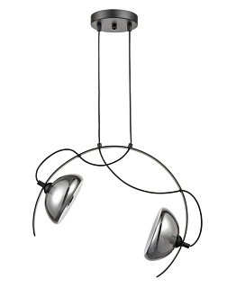 Подвесной светильник 19*40*162 см, 2*G9 черный Vele Luce Musicista VL5462P12