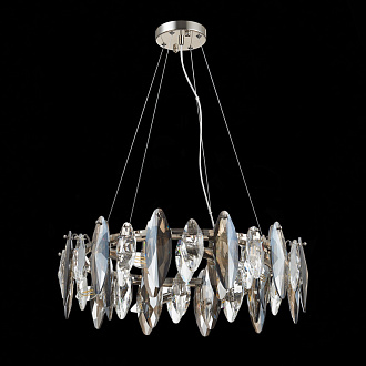 Люстра подвесная 60 см, 320W, ST LUCE ANCONA SL1227.103.08 Никель