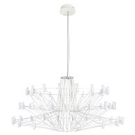 Подвесная люстра 100 см, 44W, 3000K, LOFT IT Coppelia 10476 White, белый