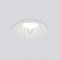Встраиваемый светодиодный светильник белый 25028/LED Elektrostandard