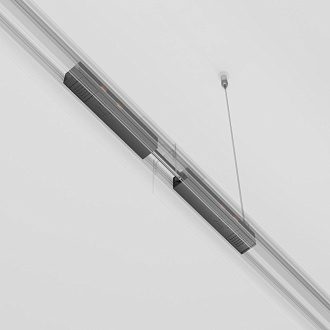 Коннектор питания прямой гибкий 5 см Maytoni Technical Magnetic track system Exility TRA034CPC-42B-5 черный IP 20