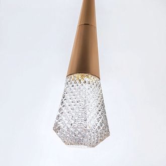 Подвесной светильник 8*8*200 см, LED 3W, 4000K, Золото MODELUX ML.3315.1