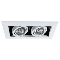 Светильник встраиваемый Arte Lamp A5941PL-2WH Белый, вр 10*22 см