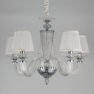 Люстра подвесная Citilux Медея CL436151,  диаметр 62 см, хром