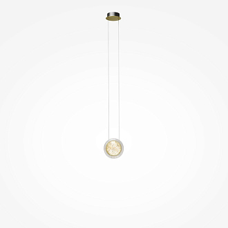 Подвесной светильник 15,6*12*319 см, LED, 3000К, Maytoni Pharao MOD361PL-L7BS3K1 латунный