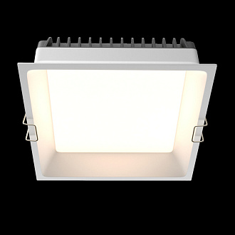 Светильник 17 см, 24W, 3000-6000K, DL056-24W3-4-6K-W, белый, вр 16,1*16,1 см