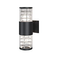 Уличный настенный фонарь Maytoni Bronx O576WL-02B, черный