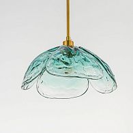 Подвесной светильник FLEUR A Green 28*38*38 см, 1*E27*60W, ImperiumLoft FLEUR-A01, Золотистый
