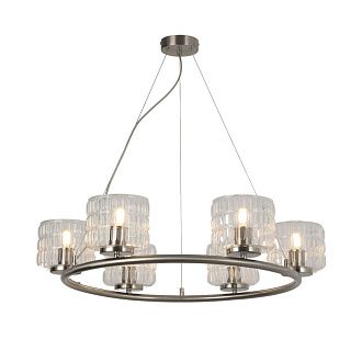 Люстра 73*73*120 см, 6*E27 Gerhort G31222/6NK CL, Никель