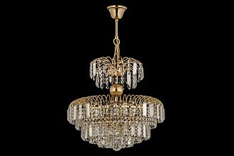 Люстра подвесная *40*37 см, 5*E14*40W, Arti Lampadari Salentino Salentino E 1.5.40.102 G, золотой