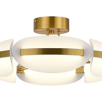 Люстра на штанге *50*19 см, 1*LED*45W, 3000K, ST-Luce Etoile SL1304.302.45, латунный