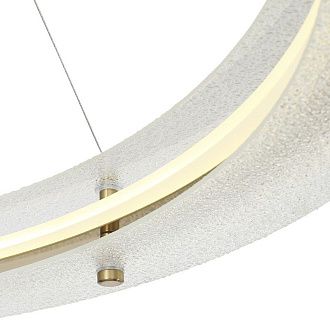 Подвесной светильник 100*80 см, 1*LED*70W, 4000K, ST-Luce Fagy SL6245.213.01, золотой