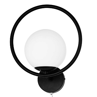 Бра 31*26*19 см, 1*E14, 40W, Arte Lamp Matisse A7741AP-1BK, Черный