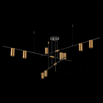 Светильник потолочный 120 см, ST LUCE SORMANO SL1206.402.09 Черный