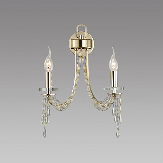 Бра 29,5*29,5*42 см, 2 E14*40W, Odeon Light Capel, золотой 5063/2W