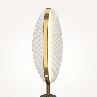 Настольная лампа 18*63,1 см, LED, 15W, 3000К, Maytoni Breeze MOD281TL-L15BS3K латунный