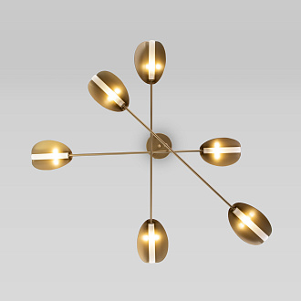 Светильник 95 см, Eurosvet Grazia 70148/6, золото