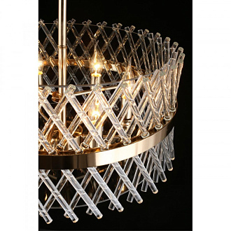 Подвесной светильник Aployt Toinet APL.734.06.06, диаметр 54 см, матовый никель