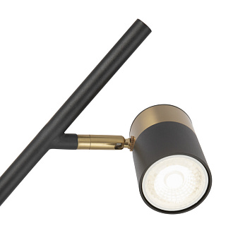 Светильник 148 см, Freya FR5201FL-01B, черный-латунь