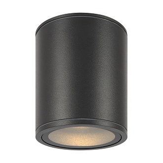 Светильник 11 см, 12W, 3000K, Maytoni Bar O306CL-L12GF, графит, IP65