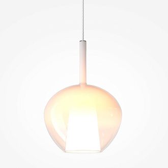 Подвесной светильник 25*25*337 см, 1*E27*60W, Maytoni Duality MOD271PL-01W3, черный