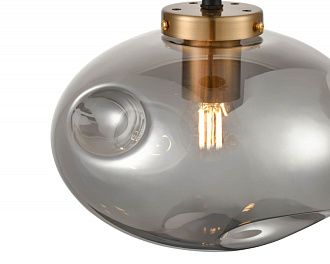 Подвесной светильник  22*140 см, 1*E27 черный, бронза Vele Luce Alieno VL5352P11