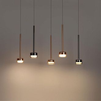 Подвесной светильник *13*253- см, 1*LED*4W, 3000K, Odeon Light Laslo 7152/10L, медный