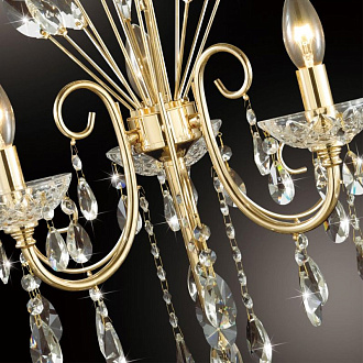 Светильник 156 см, Odeon Light HALL VERSIA 4977/3F, золото