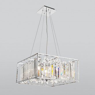 Подвесная люстра с хрусталем 50 см Bogate's Cella 312/6 Strotskis