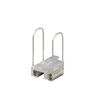 Комплект креплений (для профиля 22×22) 4 шт., ALM-2222-MТ 642052, 3*2*5 см, Maytoni Led Strip 642052, Серебро