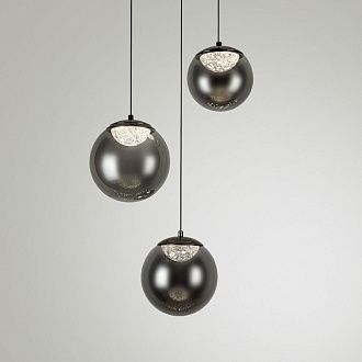 Светильник *30* см, LED*17W, 3000-6000K, Modelux  ML.2338.3R BK, Чёрный