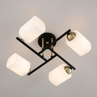 Люстра 46 см Citilux Генри CL130245 черный/бронза