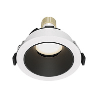Встраиваемый светильник 9 см, Technical DL051-U-1WB, белый-черный, вр 7,5 см