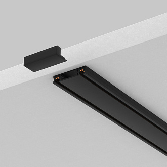 Шинопровод 200 см накладной Maytoni Technical Magnetic track system Radity TRX084-112B черный