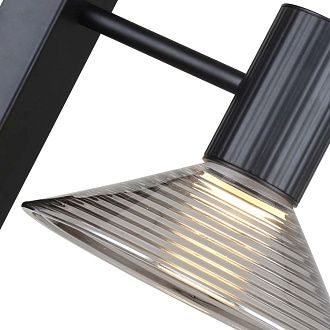 Бра 18*18,5 см, 1*LED, 6W, 3000K, F-Promo Feris 4622-1W, черный матовый