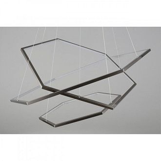 Каскадная люстра 100*50-180 см 136W, 4000K, Aployt Polunia APL.021.13.136, хром