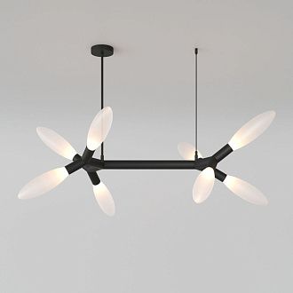 Светильник 120*78*32-52 см, 8*G9*20W, Eurosvet Covalent 30180, черный, a069156