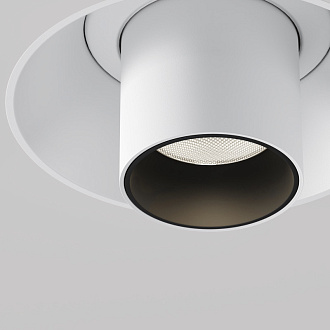 Встраиваемый светильник 3*3*31,6 см, LED, 7W, 4000К, Maytoni Technical Focus T C140TRS-L300-7W4K-W белый, вр 8 см